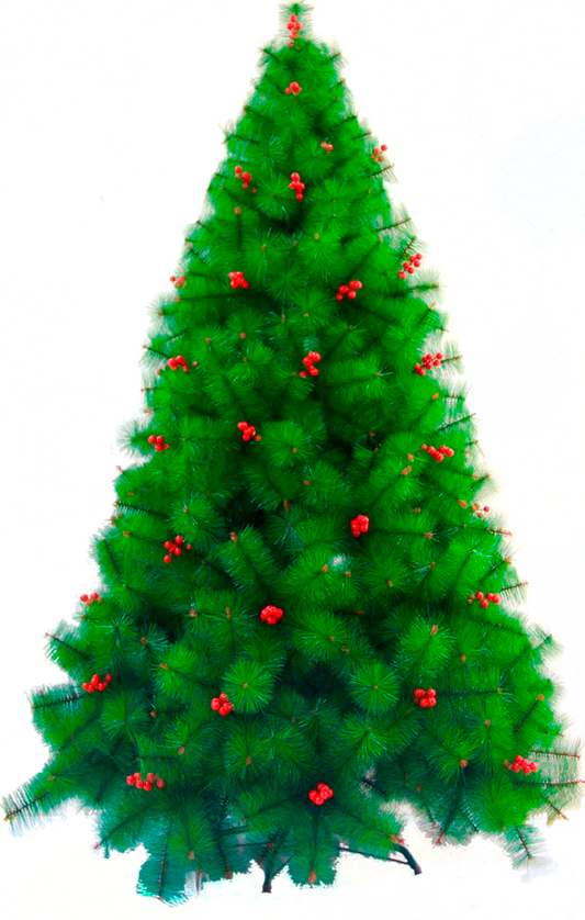 Arbol De Navidad Pino Tíbet Con Cherry
