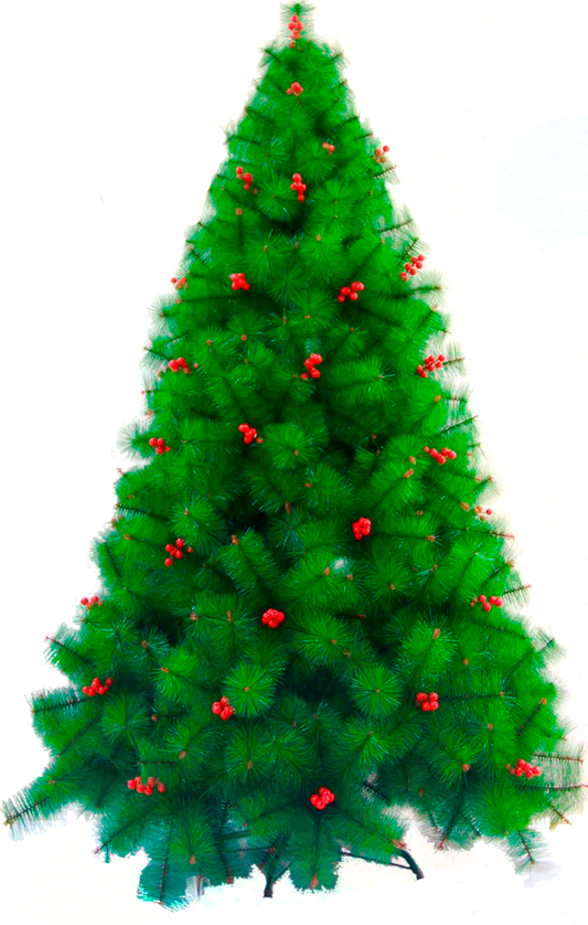 Arbol De Navidad Pino Tibet Con Cherry 1.80 Metros